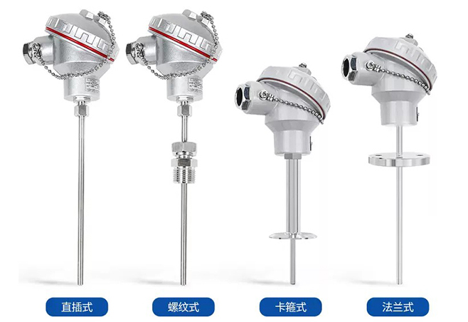 r型熱電偶安裝方式分類圖