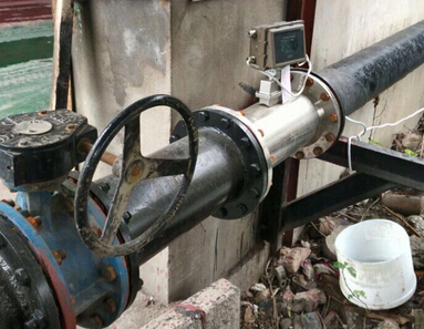 防爆型氣體渦輪流量計現場安裝使用圖