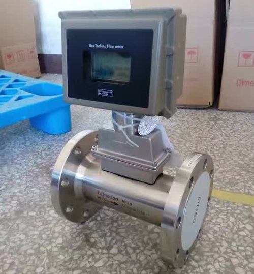 法蘭式氣體渦輪流量計產品圖